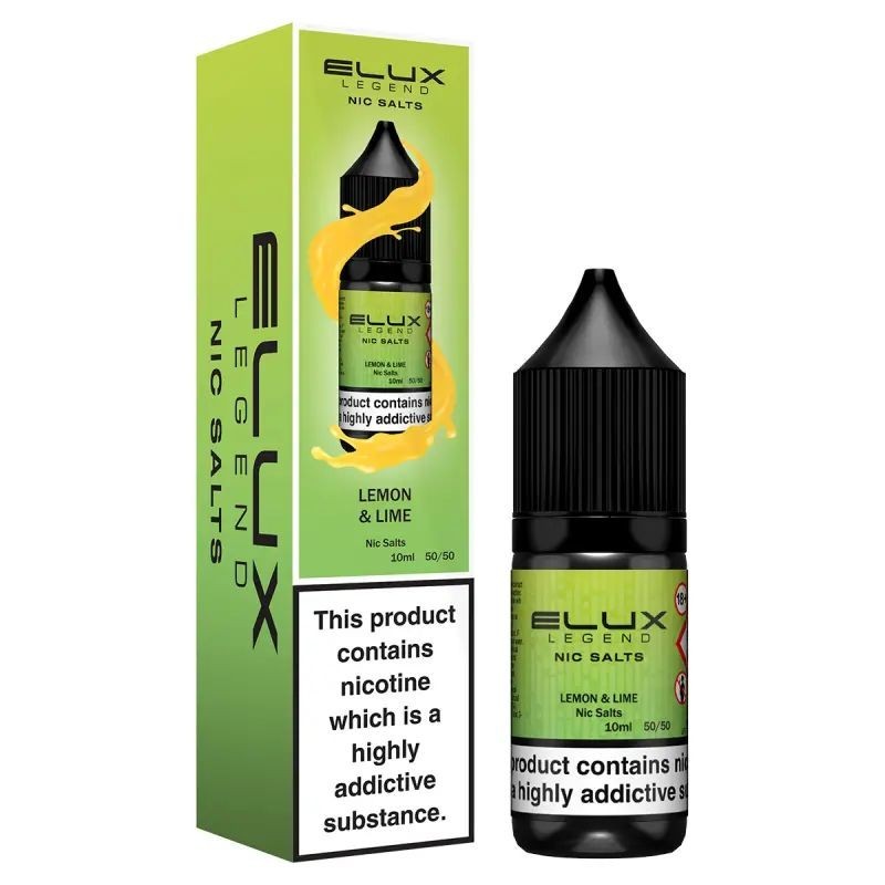 E-liquide Elux Legend Nic Salts 10ml - Citron & Citron vert 20mg | EliqVapoteur