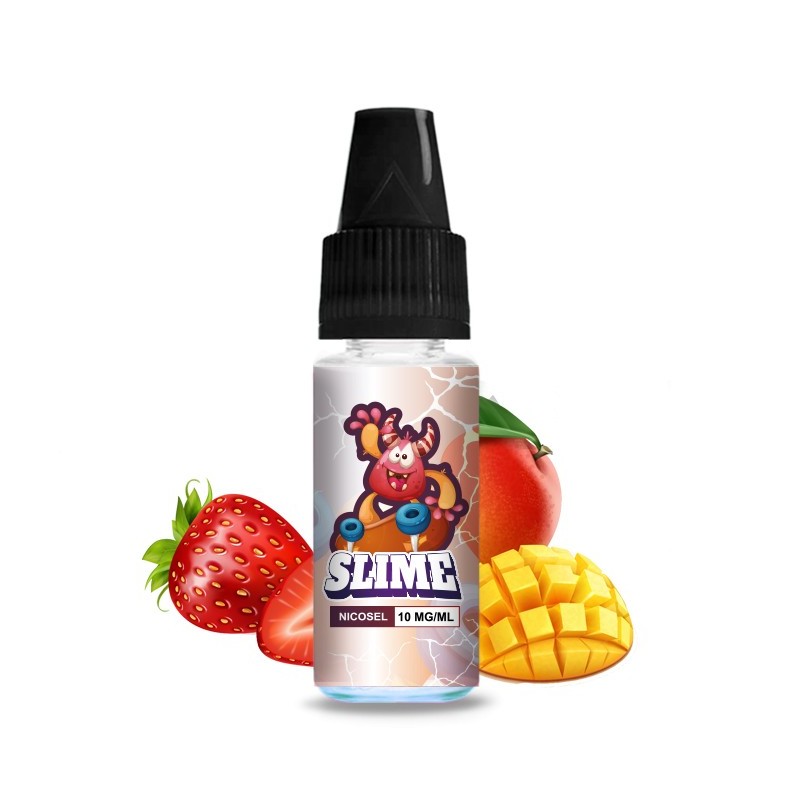 Crazy Labs Monster E-liquid 10ml - Slime 20mg | EliqVapoteur