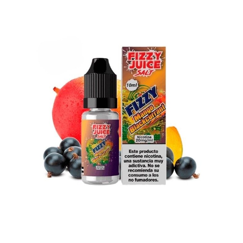 E-liquide Fizzy Juice Salts 10ml - Mangue Cassis 20mg | EliqVapoteur