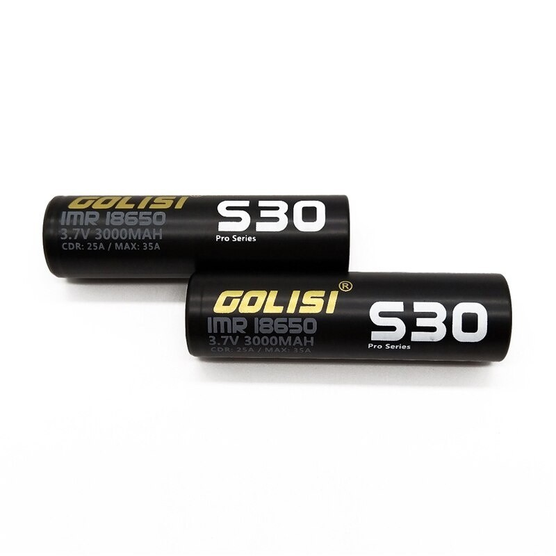 Golisi S30 18650 3000mAh 35A Battery | EliqVapoteur