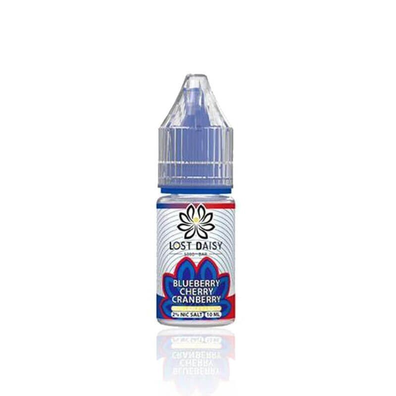 Liquid Lost Daisy Nic Salts 10ml - Myrtille Cerise Canneberge 20mg | Eliq Vapoteur