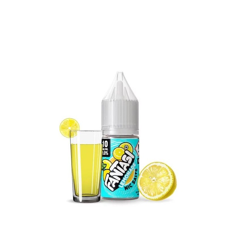 Liquid Fantasi Nic Salts 10ml – Lemonade 20mg | Eliq Vapoteur
