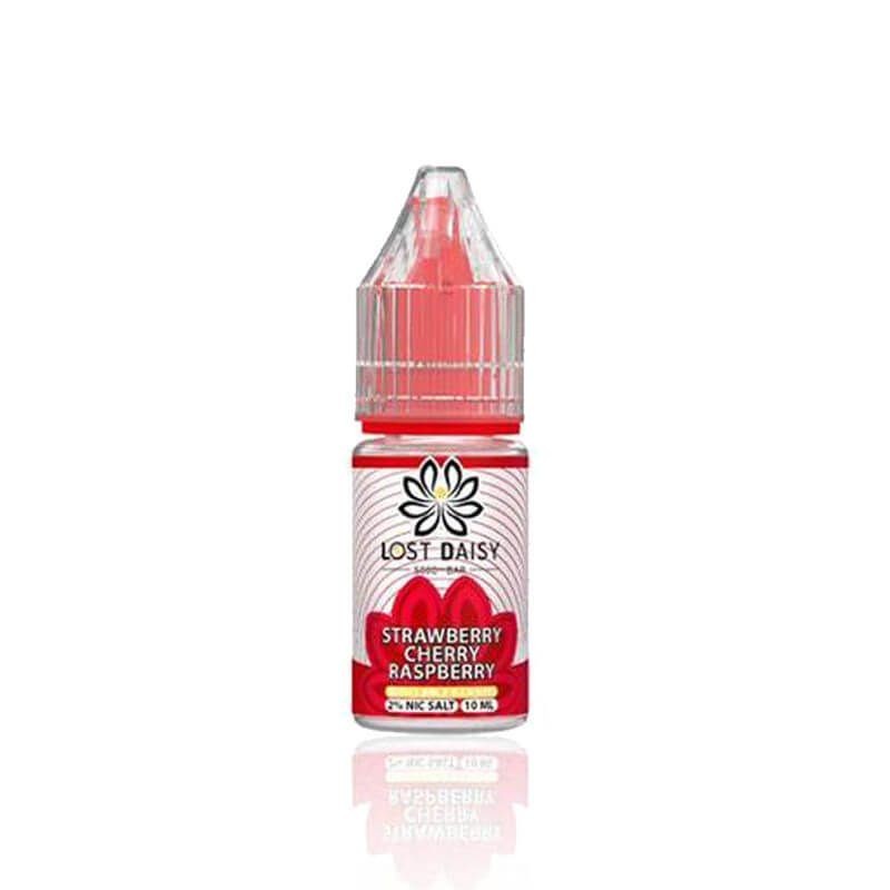 Liquid Lost Daisy Nic Salts 10ml - Strawberry Cherry Raspberry 20mg | Eliq Vapoteur