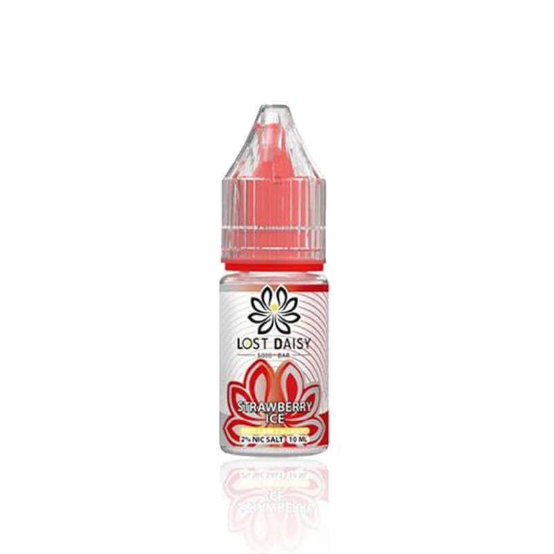 Liquid Lost Daisy Nic Salts 10ml - Strawberry Ice 20mg | Eliq Vapoteur