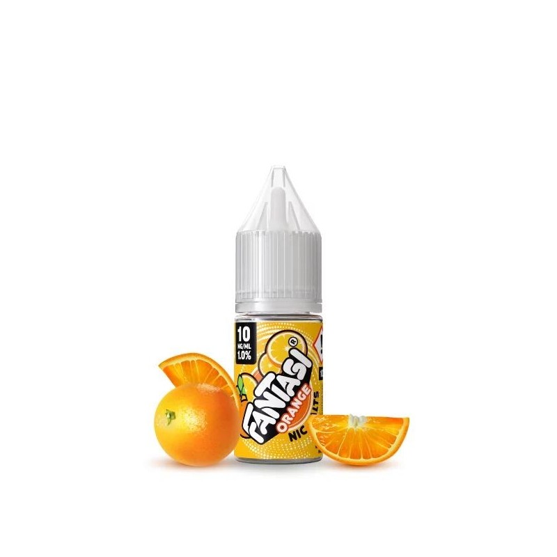 Liquid Fantasi Nic Salts 10ml – Orange 20mg | Eliq Vapoteur