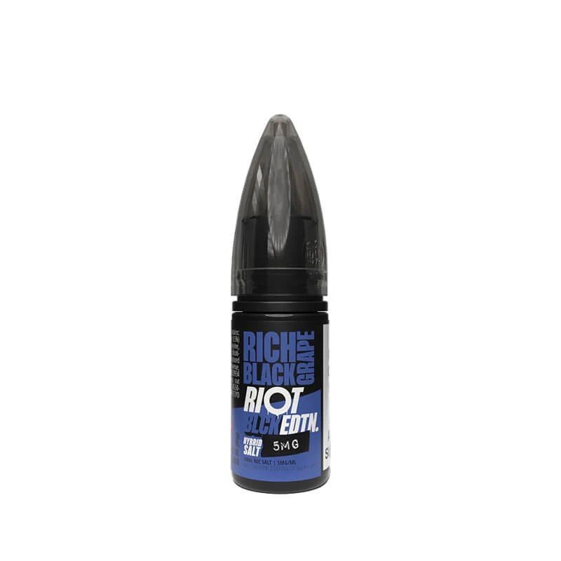 Liquid Riot Squad BLCK EDTN 10ml - Rich Black Grape 20mg | Eliq Vapoteur