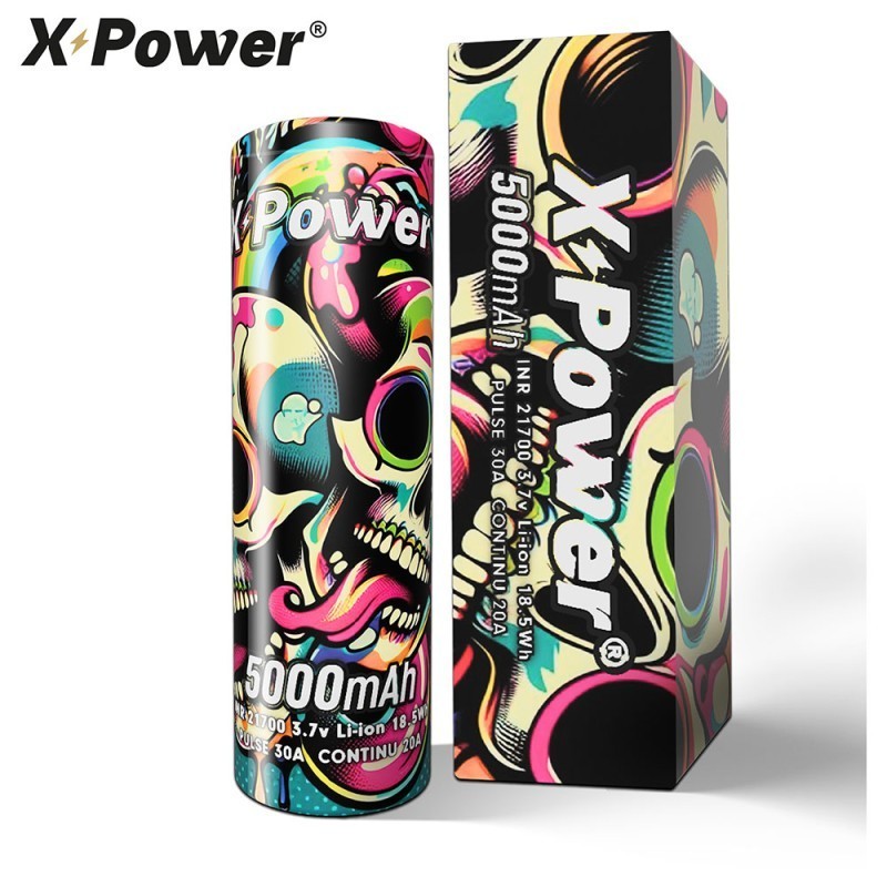 Accumulateur X Power 21700 5000mAh | Eliq Vapoteur