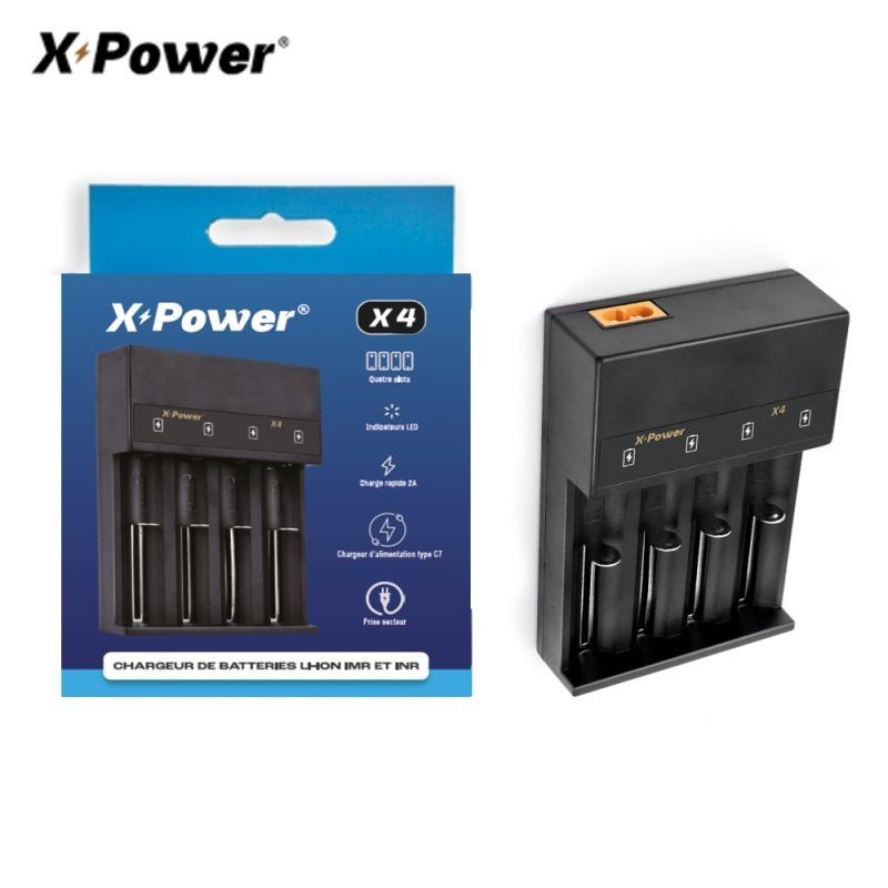 Charger - Chargeur X4 X Power | Eliq Vapoteur