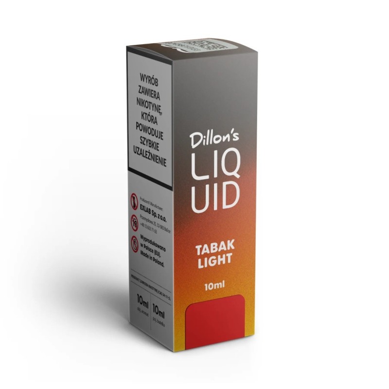 E-liquide Dillon's 10ml - Tabac Light 6mg | EliqVapoteur