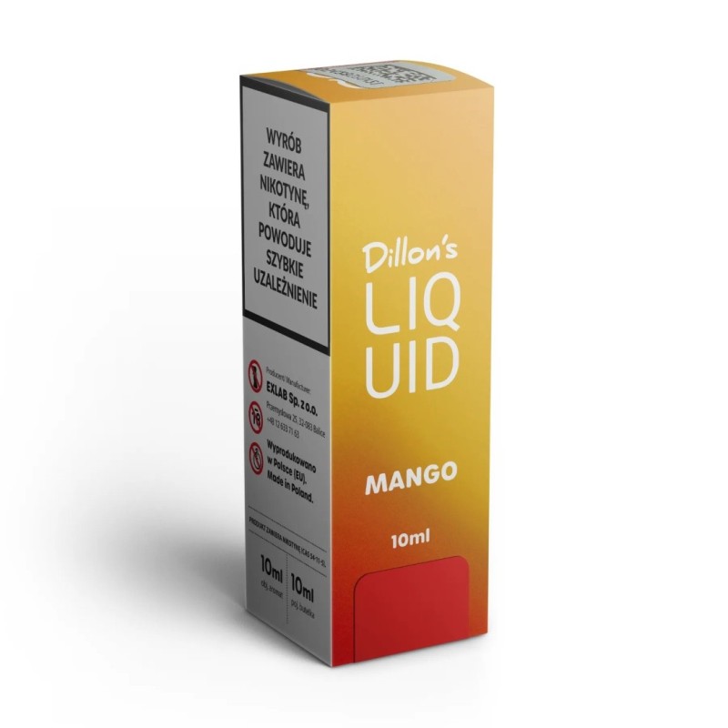 Liquid Dillon's 10ml - Mango 6MG | Eliq Vapoteur