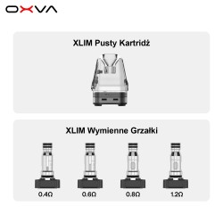 Grzałka OXVA - XLIM 0.4ohm | Eliq Vapoteur