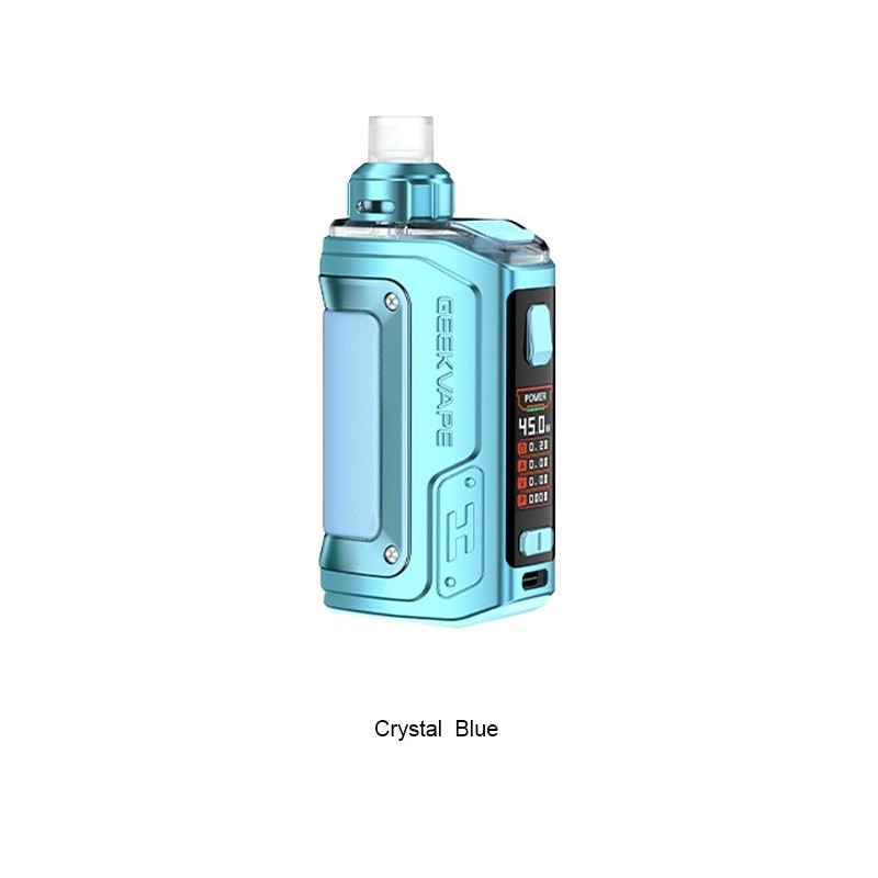 Geekvape H45 Crystal Edition Kit (Aegis Hero 2) | EliqVapoteur