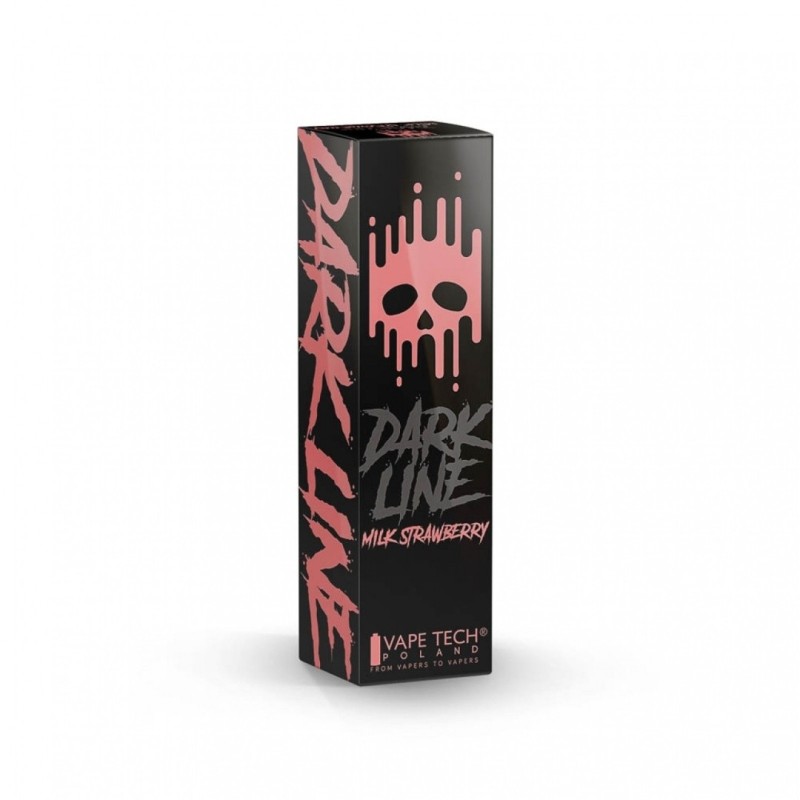 Longfill Dark Line 6/60ml - Milk Strawberry | EliqVapoteur