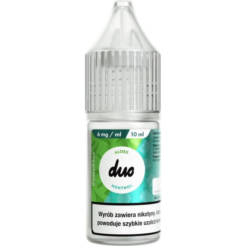 E-liquide Duo Nicotine 10ml - Aloès Menthol 18mg | EliqVapoteur
