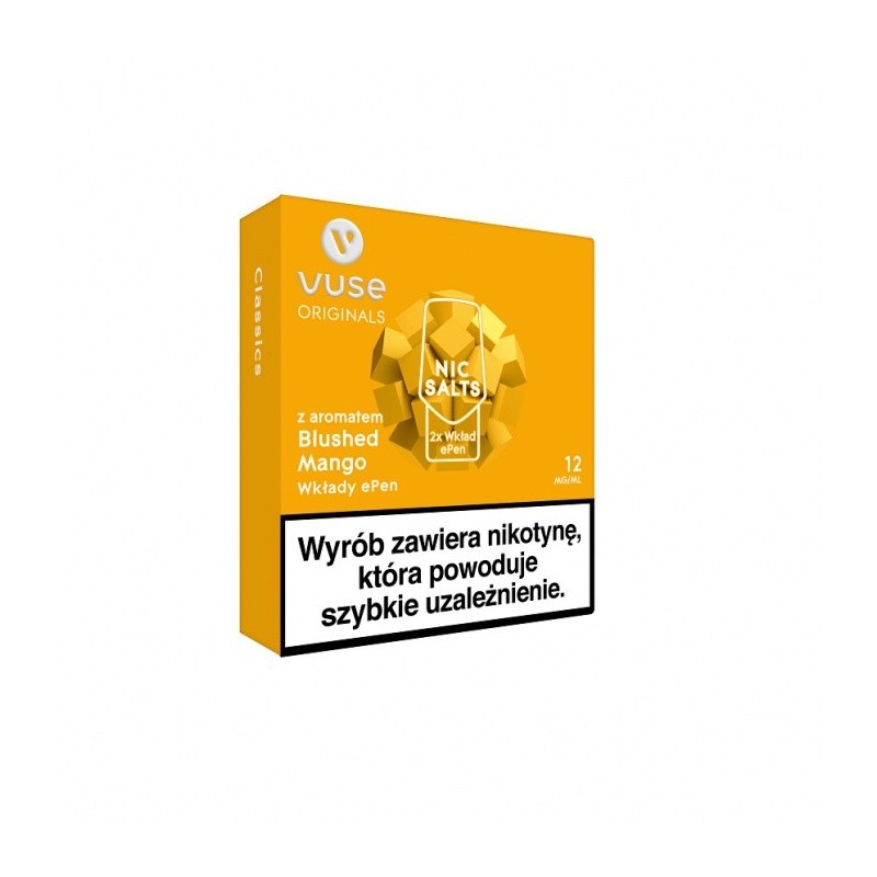 Vuse ePod Blushed Mango 12mg/ml (2 pcs.) | EliqVapoteur
