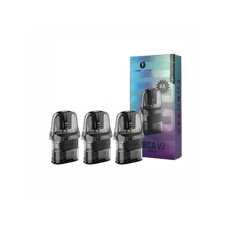 Kartridż Lost Vape - Wkład Ursa Nano V2 2.5ml 0.8 OHM | Eliq Vapoteur