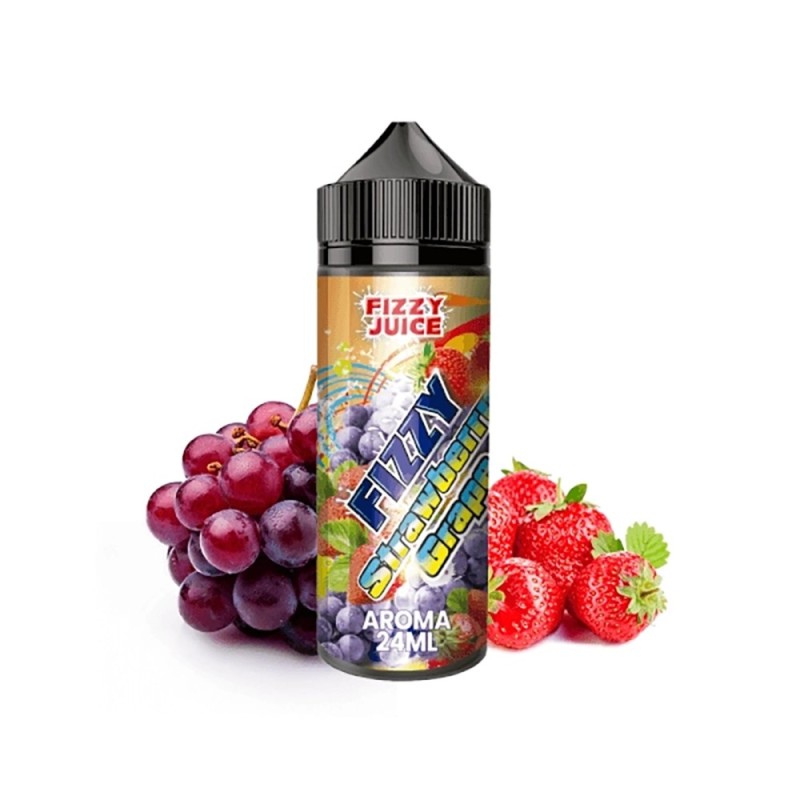 Longfill Fizzy Juice 24/120ml - Strawberry Grape | Eliq Vapoteur