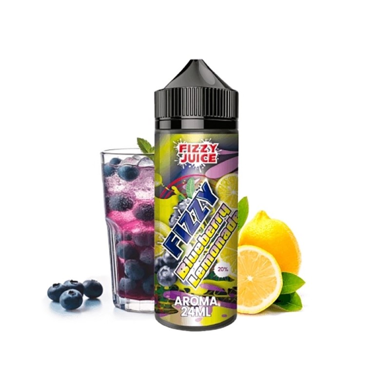 Longfill Fizzy Juice 24/120ml - Blueberry Lemonade | Eliq Vapoteur