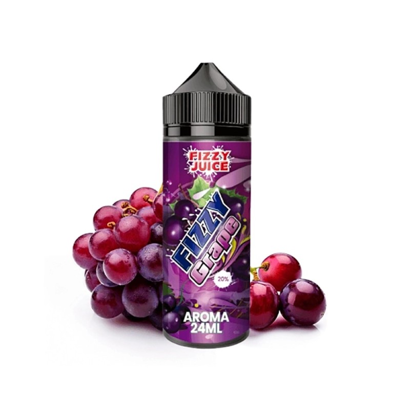 Longfill Fizzy Juice 24/120ml - Grape | Eliq Vapoteur