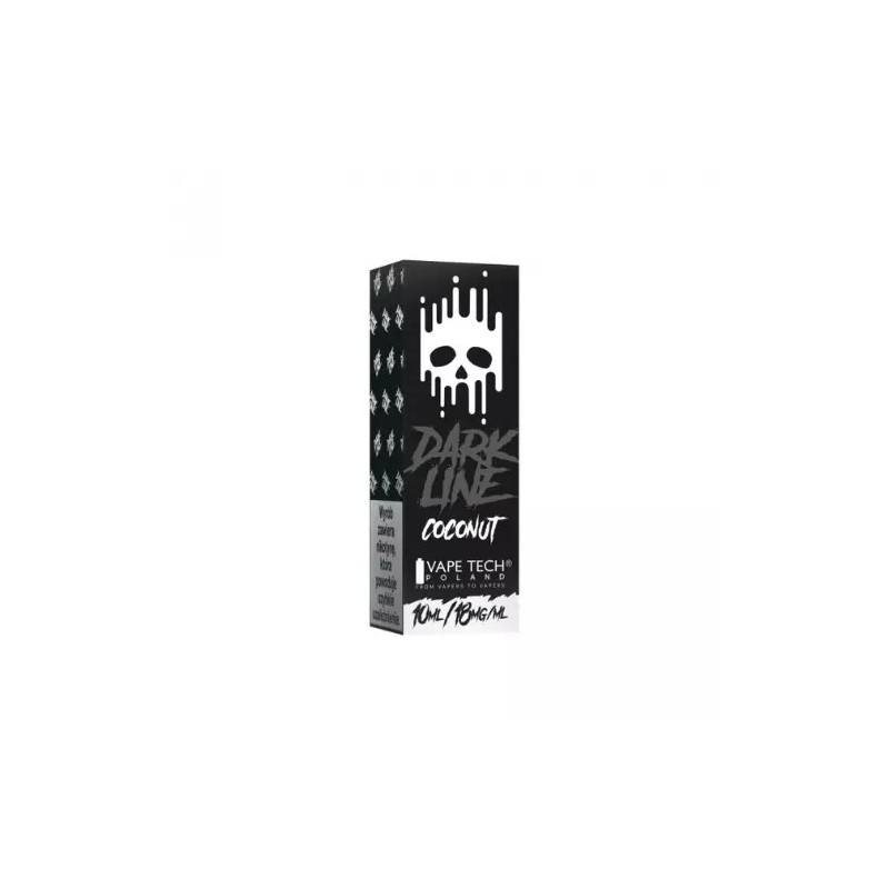 Dark Line E-liquid 10ml - Coconut 18mg | EliqVapoteur