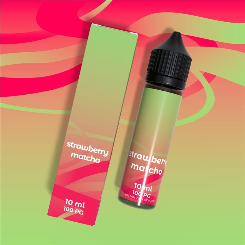Longfill VBar VJuice 10/60ml - Strawberry Matcha | Eliq Vapoteur