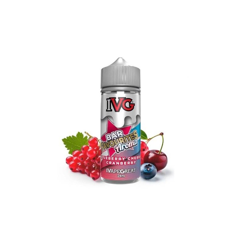 Longfill IVG 24/120ml - Blueberry Cherry Cranberry | Eliq Vapoteur