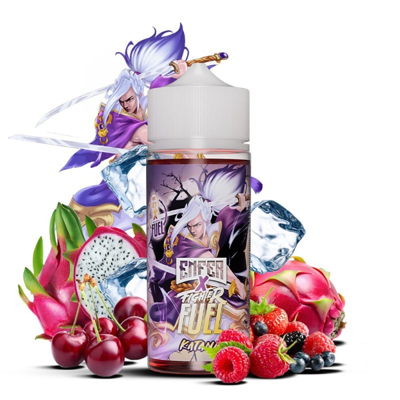 Premix Fighter Fuel X ENFER 100/120ml – Katana | Eliq Vapoteur