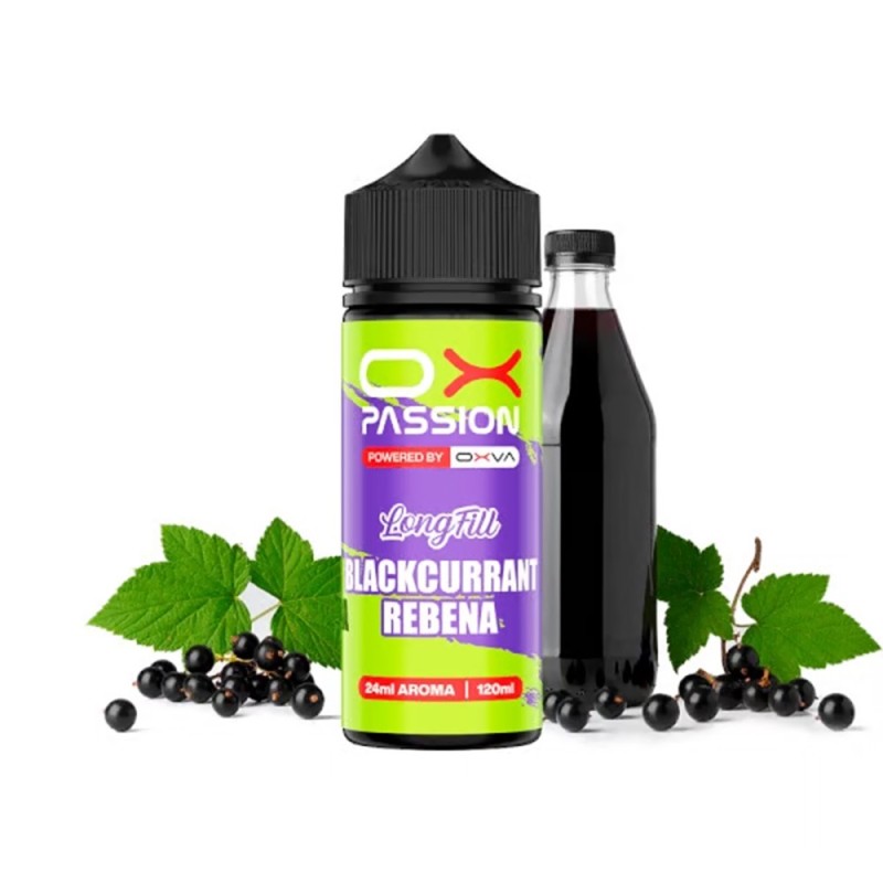 Longfill OXVA OX Passion 24/120ml - Cassis Rebena | Eliq Vapoteur