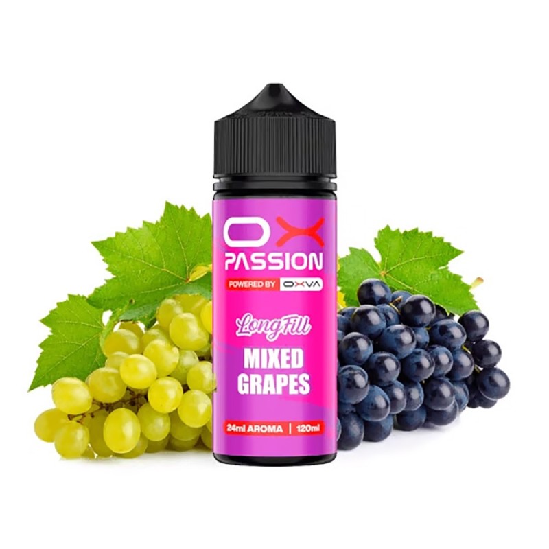Longfill OXVA OX Passion 24/120ml - Raisins Mélangés | Eliq Vapoteur