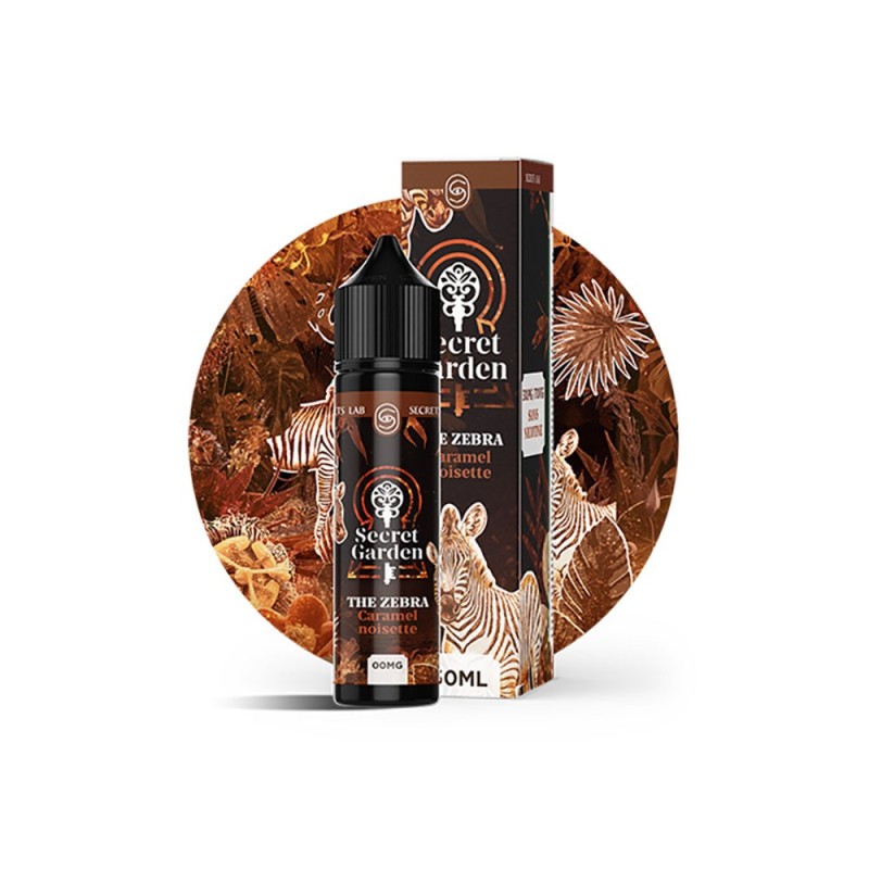 Premix Secret Garden by Secret's LAb 50/70ml - The Zebra | Eliq Vapoteur