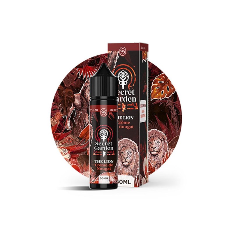 Premix Secret Garden by Secret's LAb 50/70ml - The Lion | Eliq Vapoteur