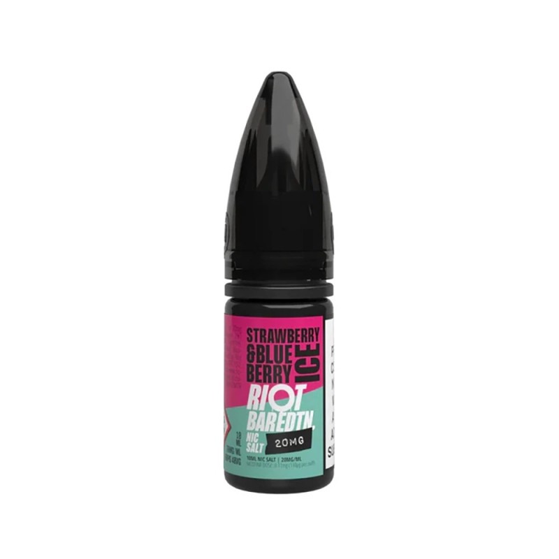 Liquid Riot Squad BAR EDTN 10ml - Strawberry Blueberry Ice 20mg | Eliq Vapoteur