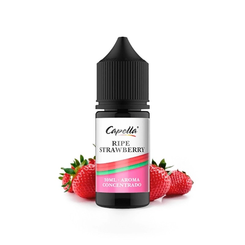 Capella Concentrate – Ripe Strawberries 30ml | Eliq Vapoteur