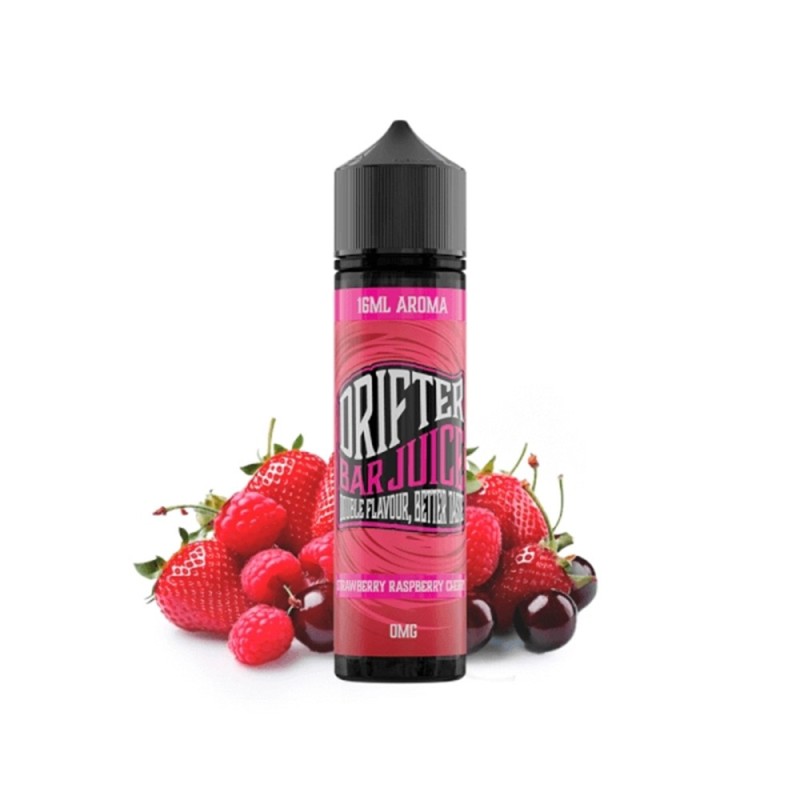 Longfill Drifter Bar 16/60ml - Fraise Framboise Cerise | Eliq Vapoteur
