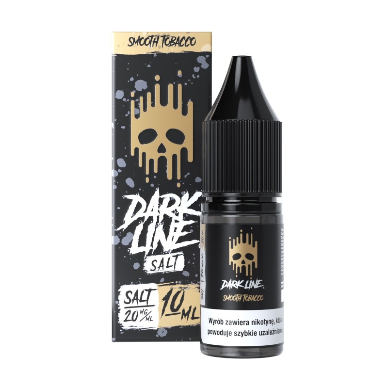 E-liquide DARK LINE SALT 10ml - Smooth Tobacco 20mg