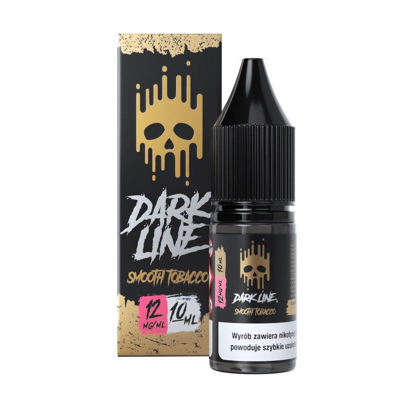 E-liquide DARK LINE 10ml - Smooth Tobacco 12mg