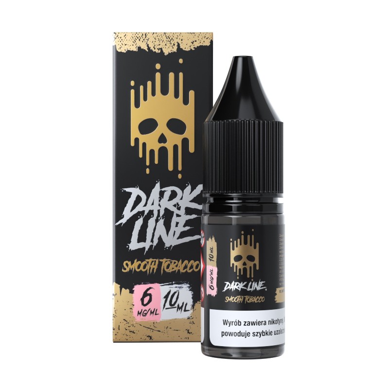 Liquid DARK LINE 10ml - Smooth Tobacco 6mg
