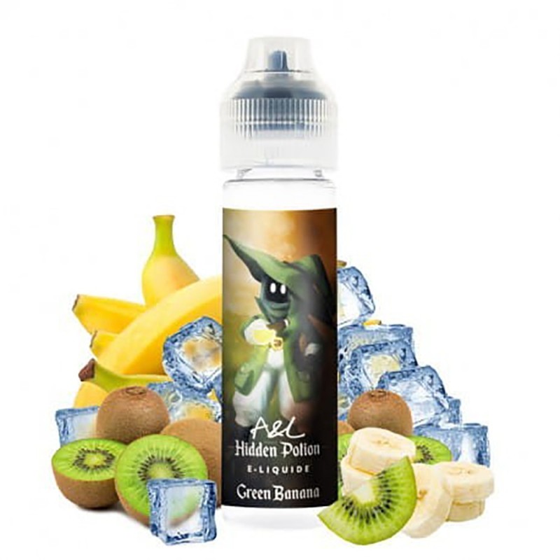 Premix A&L 50/60ml - Green Banana | Eliq Vapoteur