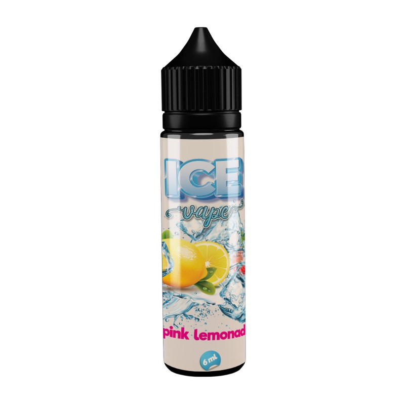 Longfill ICE Vape 6/60ml - Limonade Rose | EliqVapoteur