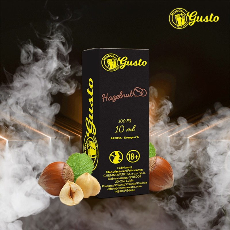 Aroma Mix and Go Gusto 10 ml - Hazelnut | EliqVapoteur