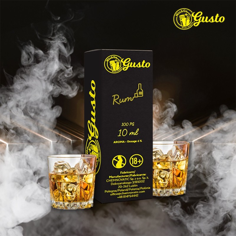Aroma Mix and Go Gusto 10 ml - Rum | EliqVapoteur