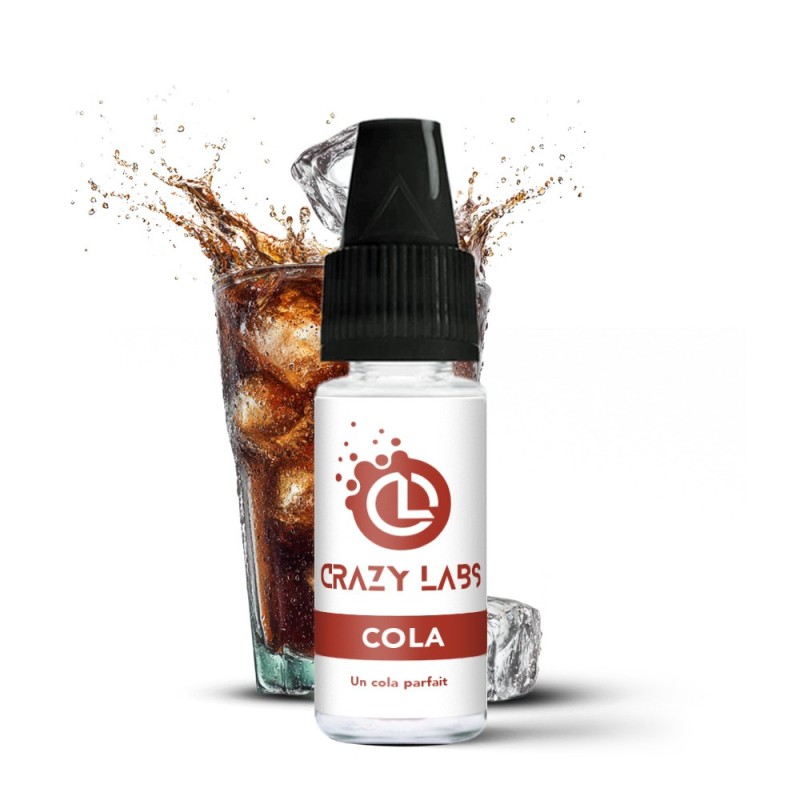 Liquid Crazy Labs 10ml - Cola 6mg | EliqVapoteur