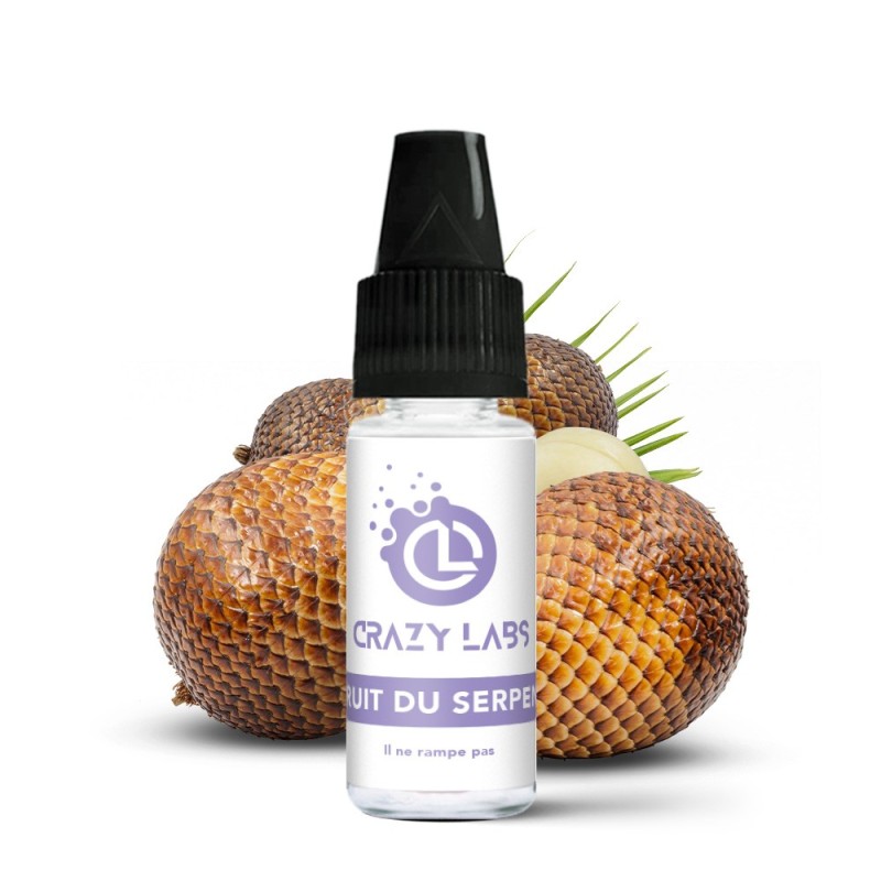 Liquid Crazy Labs 10ml - Fruit Du Serpent 6mg | EliqVapoteur