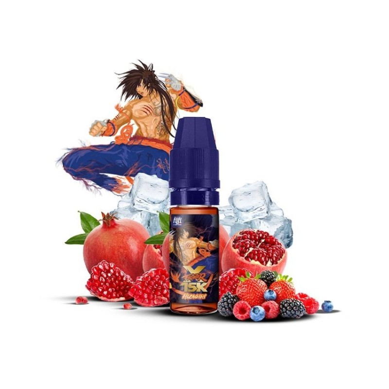 Fighter Fuel Salt E-Liquid 10ml - Hizagiri 20mg | EliqVapoteur