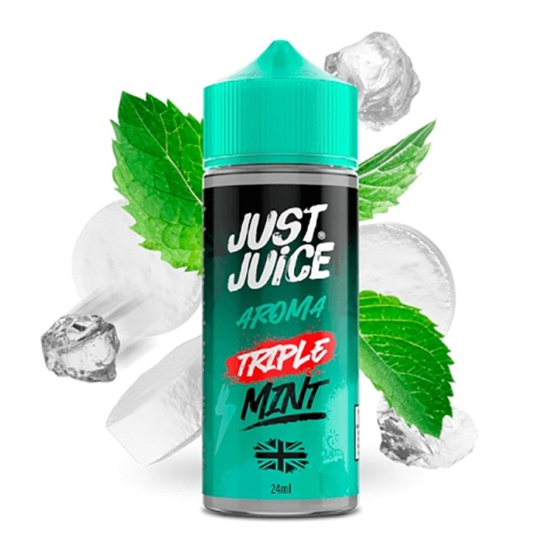 Longfill Just Juice Mint Range 24/120ml - Triple Mint | EliqVapoteur