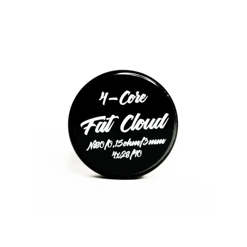 Grzałka Fat Cloud - 4 Core Fused Clapton Ni80 0.15ohm | Eliq Vapoteur