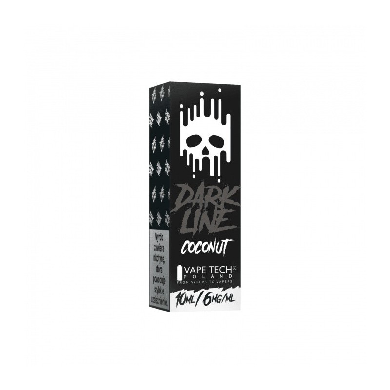 Dark Line E-liquid 10ml - Coconut 6mg | EliqVapoteur