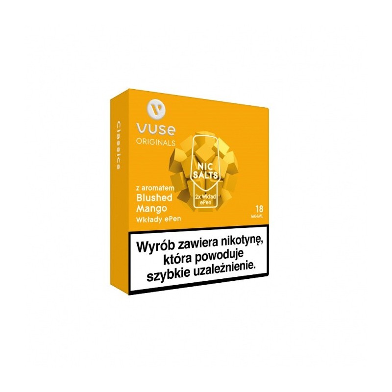Vuse ePod Blushed Mango 18mg/ml (2 pcs.) | EliqVapoteur