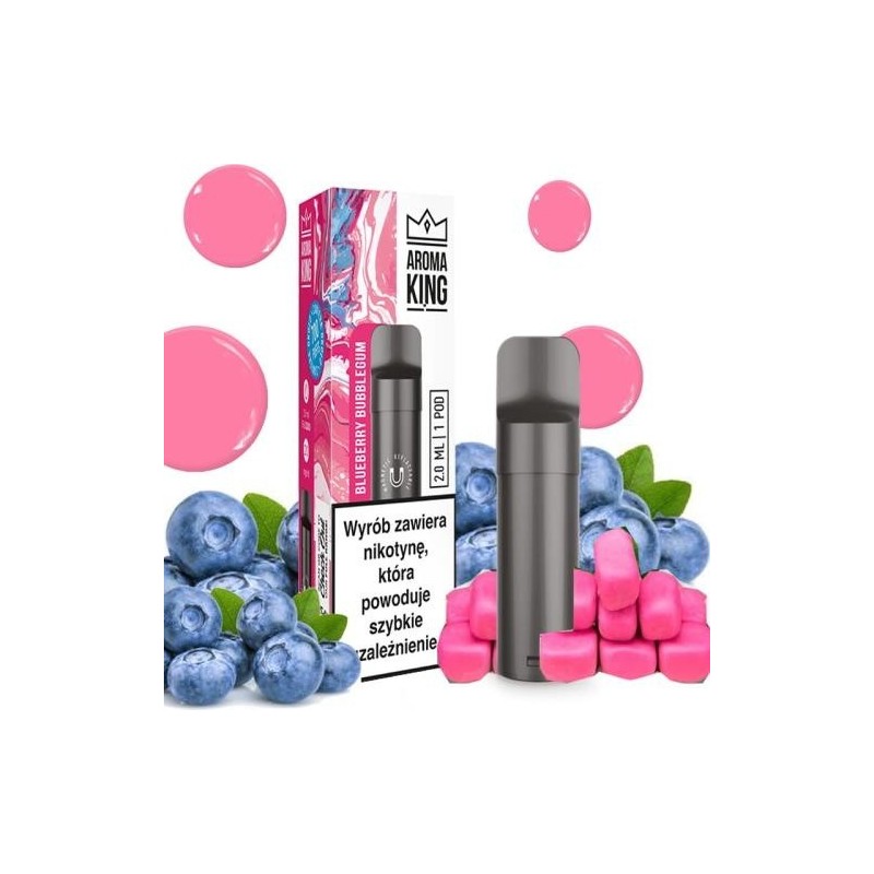 Cartouche Aroma King Pod - Bubblegum Blueberry | EliqVapoteur