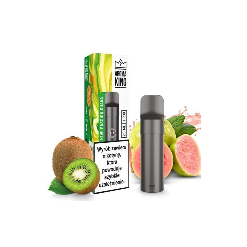 Cartouche de recharge Aroma King Pod - Kiwi Passion Guava | Eliq Vapoteur
